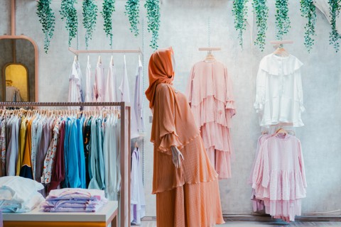 Ilustrasi warna busana muslim. Foto: Cupacup19/Shutterstock