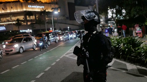 Foto: Menikmati Jakarta yang Berbeda di Malam Tahun Baru (12)