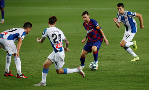 Barcelona Vs Espanyol Blaugrana Susah Payah Taklukkan Tim Juru