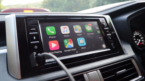 Head unit Nissan Livina terbaru Foto: Aditya Pratama Niagara/kumparan