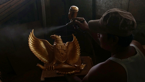 Ilustrasi Garuda Pancasila.   Foto: Fanny Kusumawardhani/kumparan