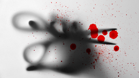 Ilustrasi pembunuhan menggunakan gunting. Foto: Shutter Stock