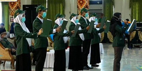 Sebanyak 5069 Mahasiswa UIN Raden Intan Lampung TA 2020/2021 Resmi Dikukuhkan