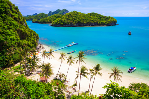 Angthong National Marine Park di Koh Samui,, Thailand Foto: Shutterstock