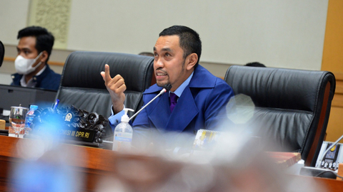 Wakil Ketua Komisi III DPR Ahmad Sahroni. Foto: DPR RI