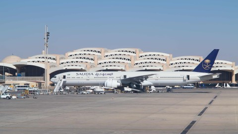 Bandara Internasional Raja Khalid di Riyadh, Arab Saudi. Foto: Fedor Selivanov/Shutterstock