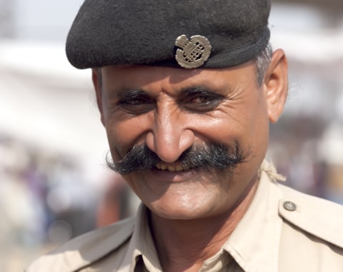 Ilustrasi Polisi di India Foto: Shutter Stock