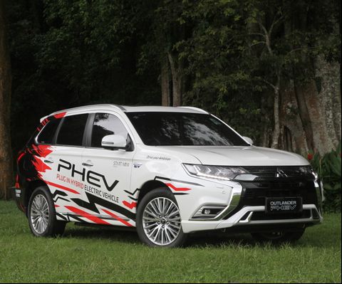Mitsubishi Outlander PHEV Foto: Istimewa