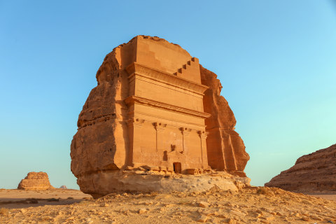Kota Kuno Mada'in Saleh di Arab Saudi Foto: Shutter Stock