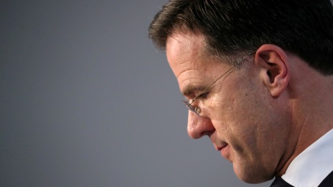 Perdana Menteri Belanda Mark Rutte. Foto:  REUTERS / Eva Plevier