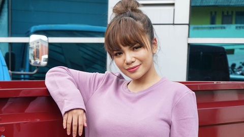 DJ Dinar Candy saat ditemui dikawasan Tendean, Jakarta, Jumat, (13/11/2020). Foto: Dok. Ronny