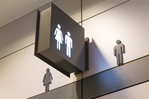 Ilustrasi tanda toilet. Foto: Shutter Stock