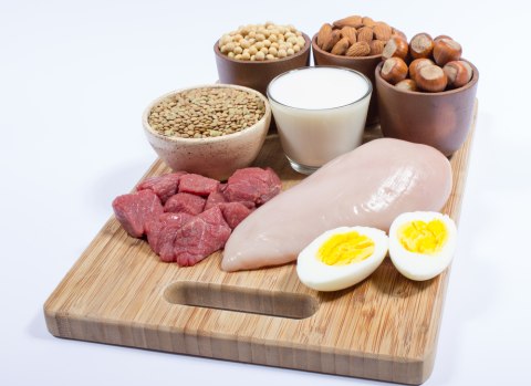 com-Ilustrasi berbagai macam sumber protein hewani. Foto: Shutterstock