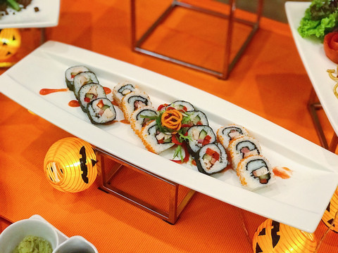 Scary Sushi Sashimi. Foto: Toshiko/kumparan