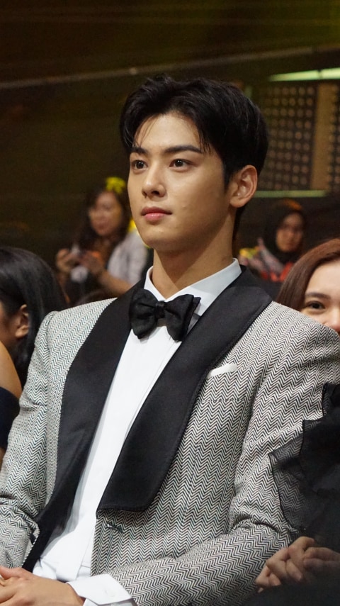 Cha Eun Woo datang ke Jakarta. Foto: Niken Nurani/kumparan