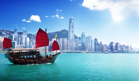 Ilustrasi kapal dukling di Hong Kong. Foto: ESB Professional/shutterstock