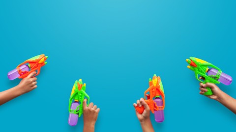 Ilustrasi pistol air. Foto: Sichon/Shutterstock