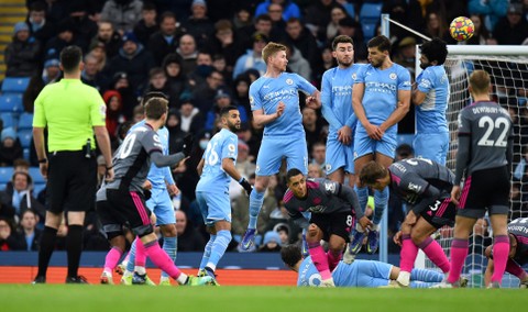 Hasil Liga Inggris: Banjir Gol Warnai Kemenangan Man City atas Leicester (1)