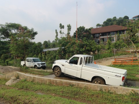 Mahindra Scorpio Pikap yang resmi dipasarkan di Indonesia. Foto: Ghulam Muhammad Nayazri / kumparan