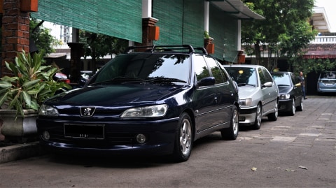 Ilustrasi Parkir Paralel Foto: Muhammad Ikbal