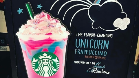 Rilis Minuman Unicorn Frappucino Barista Starbucks Kesal Dan