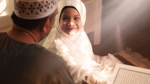 Ilustrasi anak Muslim Foto: Shutterstock