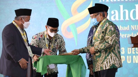 Penyaringan Bakal Caketum PBNU: Gus Yahya Unggul 327 Suara, Said Aqil 203