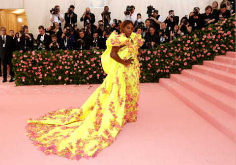 Serena Williams di Met Gala 2019 Foto: REUTERS/Andrew Kelly