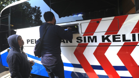 Jadwal SIM Keliling dan Gerai SIM di Jakarta, Jumat 28 Mei 2021