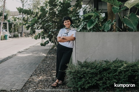 Dwi Sasetyaningtas, pendiri komunitas ramah lingkungan Sustaination. Foto: Aditia Noviansyah/kumparan