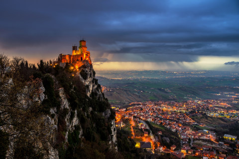 Pemandangan di San Marino, Eropa Foto: Shutter Stock