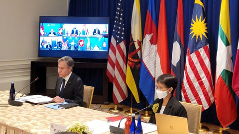 Menlu Retno di Rapat ASEAN-AS: Vaksin Isu Kemanusiaan, Bukan Alat Geopolitik