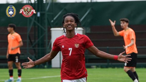 Ronaldo Kwateh bersama Timnas U-18. Foto: instagram.com/pssi