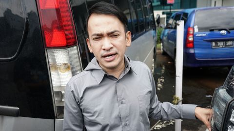 Ruben Onsu saat ditemui dikawasan Tendean, Jakarta, Senin, (3/2). Foto: Ronny