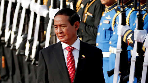 Selain Aung San Suu Kyi, Militer Myanmar Tangkap Presiden Win Myint