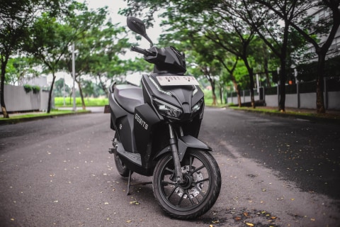 Motor listrik GESITS Foto: Bangkit Jaya Putra/kumparan