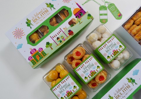 Ilustrasi hampers Lebaran. Foto: Evy Alisha/Shutterstock