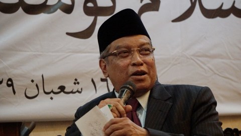 Said Aqil Siroj, mantan Ketua Umum PBNU. Foto: Garin Gustavian Irawan/kumparan