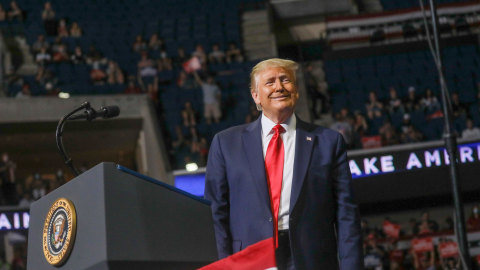 Donald Trump kampanye di Tulsa, Oklahoma