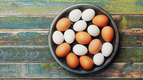 Ilustrasi telur ayam Foto: Thinkstock