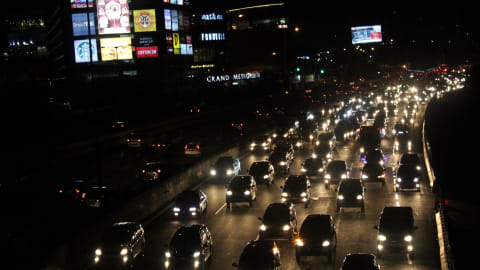 Ilustrasi Macet. Foto: Antara/Risky Andrianto