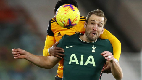 Foto: Tottenham Hotspur Curi 1 Poin dari Markas Wolves (1)