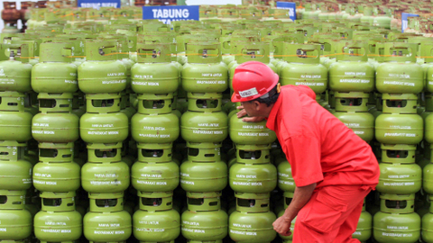 Ilustrasi tabung gas. Foto: ANTARA FOTO/Rahmad