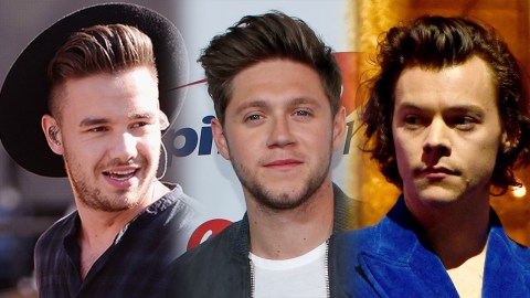 Liam Payne, Niall Horan, dan Harry Styles Foto: Getty Images dan AFP/KENA BETANCUR