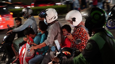 Foto: Menikmati Jakarta yang Berbeda di Malam Tahun Baru (8)