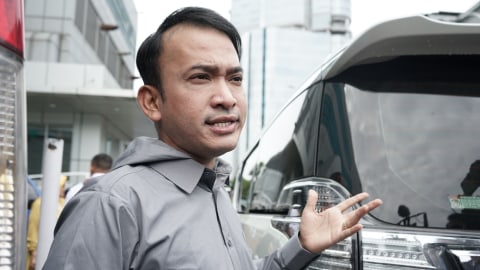 Ruben Onsu saat ditemui dikawasan Tendean, Jakarta, Senin, (3/2). Foto: Ronny