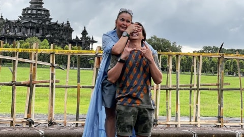 Ajun Perwira dan Jennifer Ipel. Foto: Instagram/ Ajun Perwira