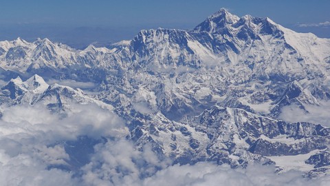 Suasana di Gunung Everest Foto: AFP/PRAKASH MATHEMA
