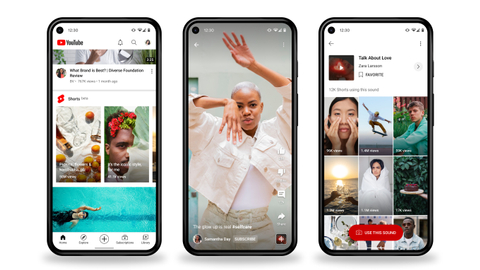 YouTube Shorts. Foto: YouTube