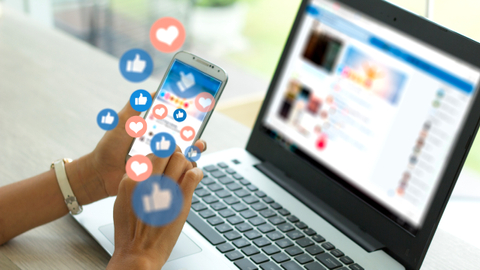 Ilustrasi media sosial. Foto: Shutterstock